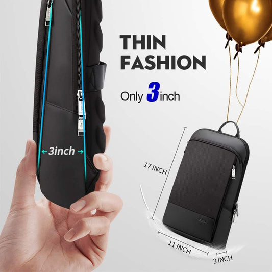15" Super Slim Anti Theft Laptop Backpack