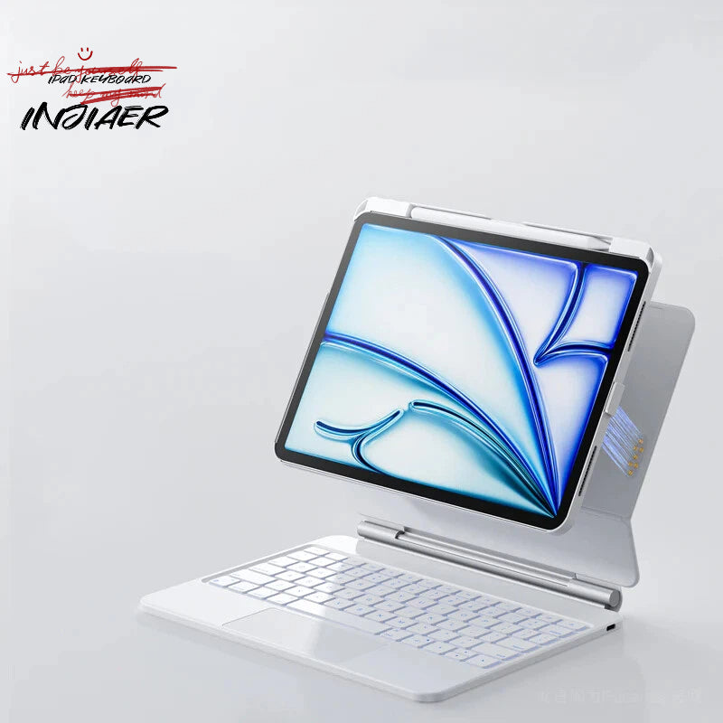 Non-Bluetooth iPad Keyboard with Magnetic Data Link